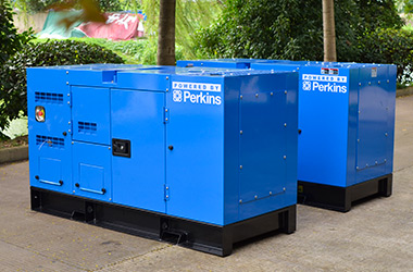 2 sets Perkins Denyo type silent generator