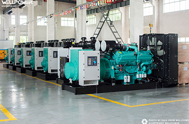 9 sets 1650KVA 1320KW Cummins geneartor powered by KTA50-G8