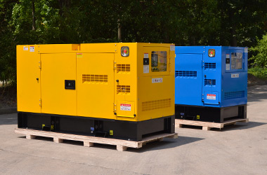 New type silent generator set with top lifting
