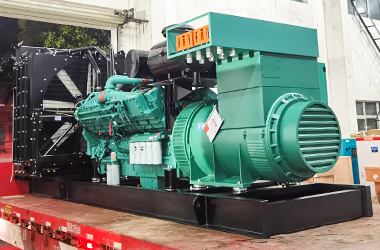 1 set 1200 kW Cummins diesel generator set powered by KTA50-GS8