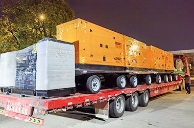 11 sets diesel generator sets for Chinese government
